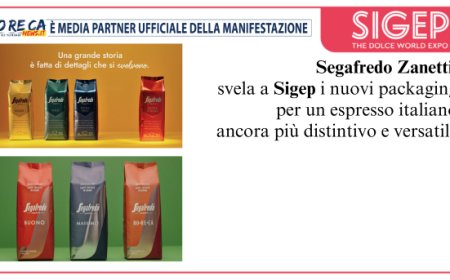 Segafredo Zanetti a Sigep 2024 presenta il restyling dell'intera gamma in grani per l'Horeca