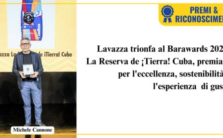 La miscela Lavazza La Reserva de ¡Tierra! Cuba premiata ai Barawards 2023