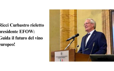 Riccardo Ricci Curbastro rieletto all'unanimità presidente di EFOW