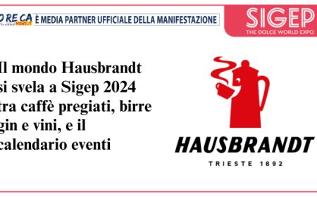 Hausbrandt a Sigep 2024: le novità e un ricco calendario di appuntamenti