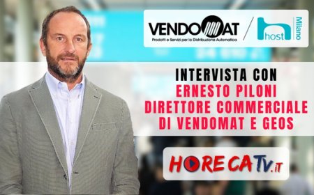 HorecaTv a Host 2023: Intervista con Ernesto Piloni di Vendomat e Geos