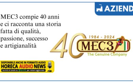 Buon compleanno MEC3! 40 anni di passione e innovazione al servizio della Gelateria Artigianale