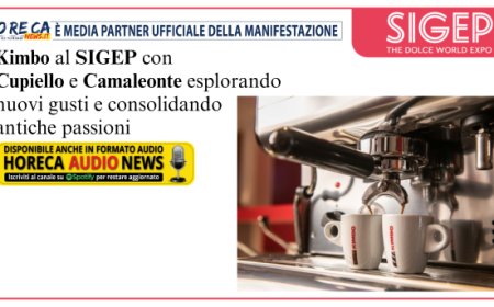Kimbo a Sigep sugella le partnership di successo con Cupiello e Camaleonte