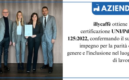 illycaffè ottiene la certificazione UNI/PdR 125:2022  per le politiche di gender equality
