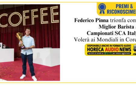 Campionati SCA Italy: Federico Pinna è il miglior barista d'Italia