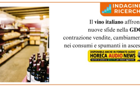 Vino. Nel 2023 calano i volumi nella GDO