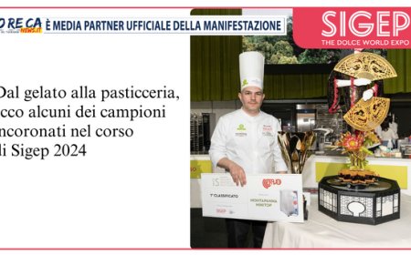 I campioni del foodservice dolce premiati al Sigep, dal gelato alla pasticceria