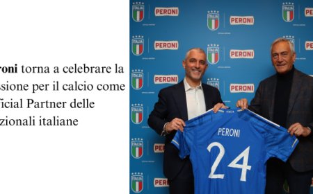 Peroni Official Partner delle Nazionali Italiane di Calcio