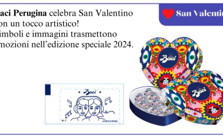 Baci Perugina. Per San Valentino arriva un'edizione speciale con cartigli illustrati
