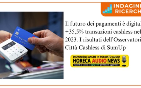 Ristorazione, boom di pagamenti digitali nel 2023: +41,5% di transazioni