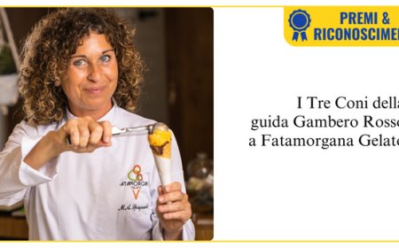 Fatamorgana Gelato si aggiudica i Tre Coni Gambero Rosso 2024