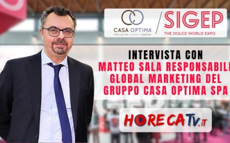 HorecaTv a Sigep 2024: intervista con Matteo Sala di Casa Optima