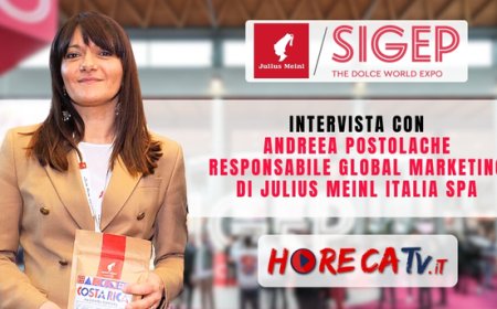 HorecaTv a Sigep 2024: intervista con Andreea Postolache di Julius Meinl Italia SpA