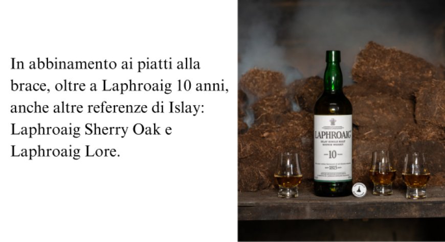 Whisky Laphroaig ed Errico Recanati: la mixology incontra la brace