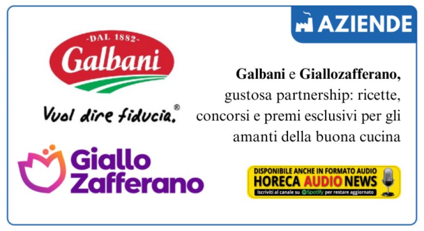 Galbani annuncia una partnership con Giallozafferano in occasione del Pizza Day
