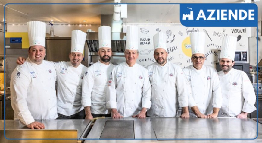 Orogel ospita la Nazionale Italiana Cuochi per gli allenamenti preparatori alle Olimpiadi di Cucina