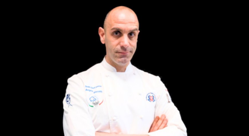 L'executive chef Angelo Biscotti del Lisander Fine Dining Restaurant in gara alle Olimpiadi della Cucina