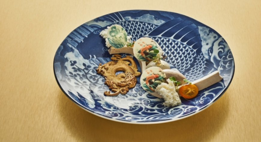 Gong Oriental celebra il Capodanno cinese 2024 con il  signature dessert “La Carpa e il Dragone”