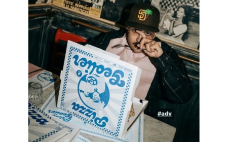 "Pizza Geolier" arriva a Sanremo con un pop up a tempo per la durata del Festival