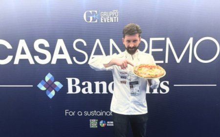 Pasquale Damiano pizzaiolo ufficiale dell'Arena del Gusto di Casa Sanremo