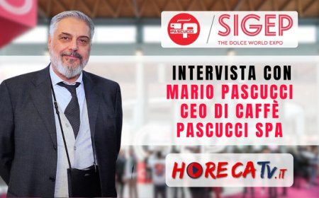 HorecaTv a Sigep 2024: intervista con Mario Pascucci di Caffè Pascucci SpA
