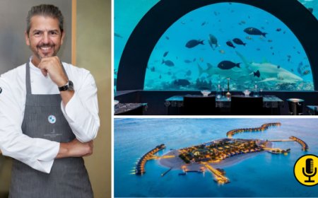 Andrea Berton rinnova l'accordo con il ristorante H2O Underwater del You&Me Maldives