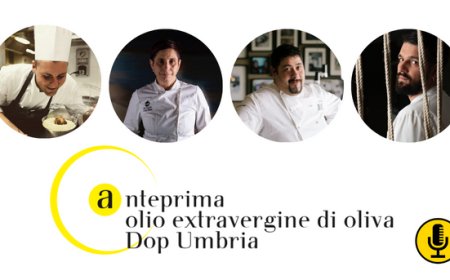 Una "Cena Oleocentrica" a otto mani con chef dell'Umbria tra stelle Michelin e Bib Gourmand.