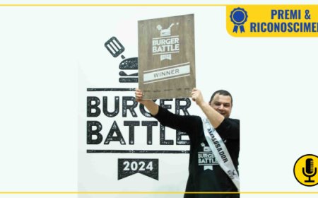 Daniele Barra del pub Excalibur vince la sesta edizione di Burger Battle Italia