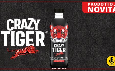 Arriva in Italia Crazy Tiger, l'energy drink di gruppo Royal Unibrew