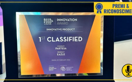 Partesa si aggiudica il Premio Innovazione a Beer&Food Attraction