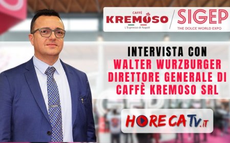 HorecaTv a Sigep 2024: intervista con Walter Wurzburger di Caffè Kremoso srl
