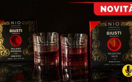 Acetaia Giusti e NIO Cocktails insieme per due nuovi cocktail ready to drink