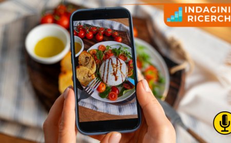 Cibo: più di 1 italiano su 4 segue il tema sui social