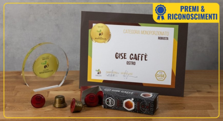 Ostro di Gise Caffè premiato con l’Award prodotto dalla Guida del Camaleonte