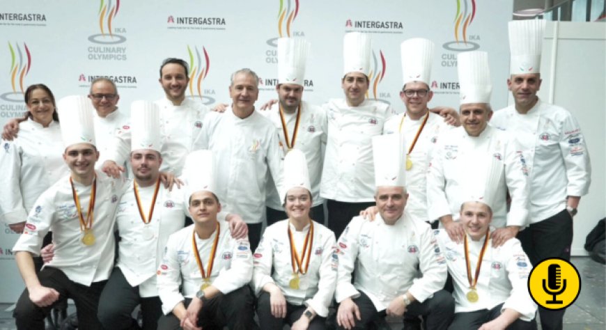 Olimpiadi della Cucina a Stoccarda: gli azzurri conquistano un oro