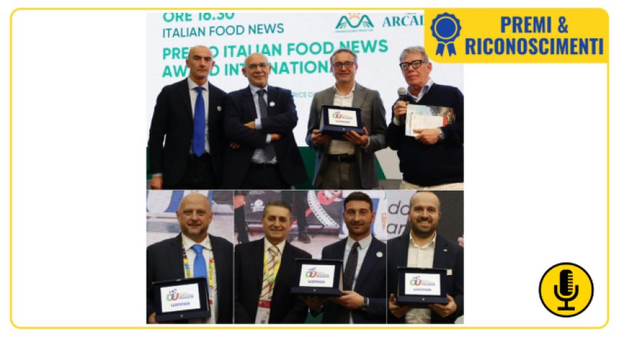 A Berlino assegnati gli Italian Food News Awards International 2024