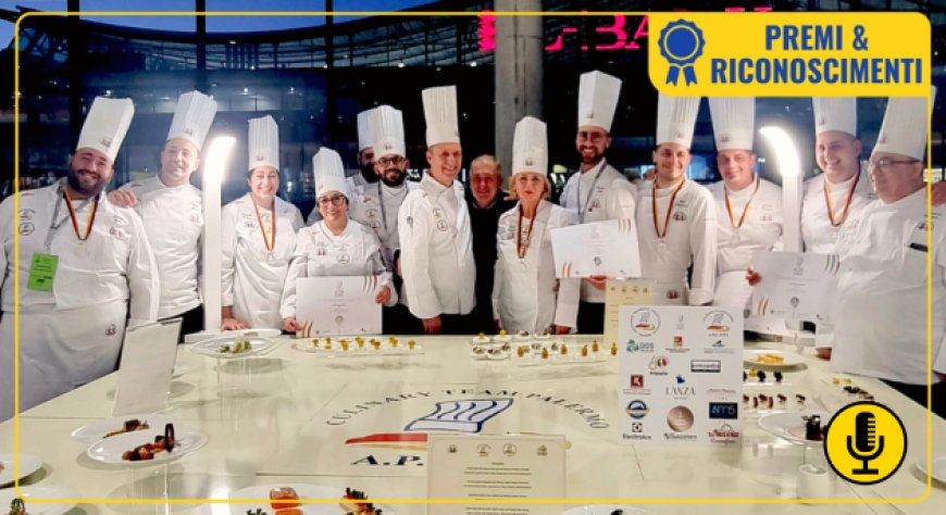 Medaglia d’Argento al Culinary Team Palermo alle Olimpiadi di Cucina di Stoccarda