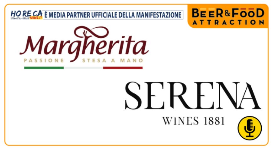 Beer&Food Attraction 2024: Margherita e Serena Wines 1881 propongono l'abbinamento pizza e vino
