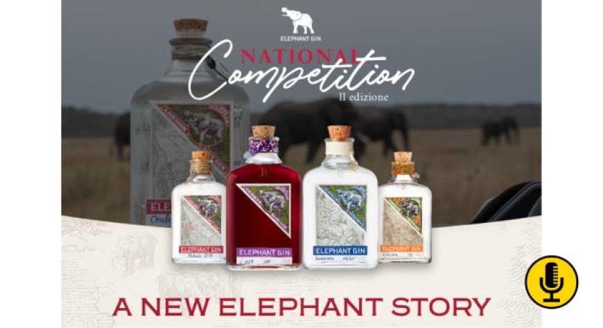Torna la Elephant Gin National Competition: la gara di bartending promossa da Elephant Gin