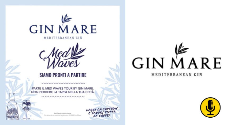 Gin Mare in giro per l'Italia con il Med Waves Tour