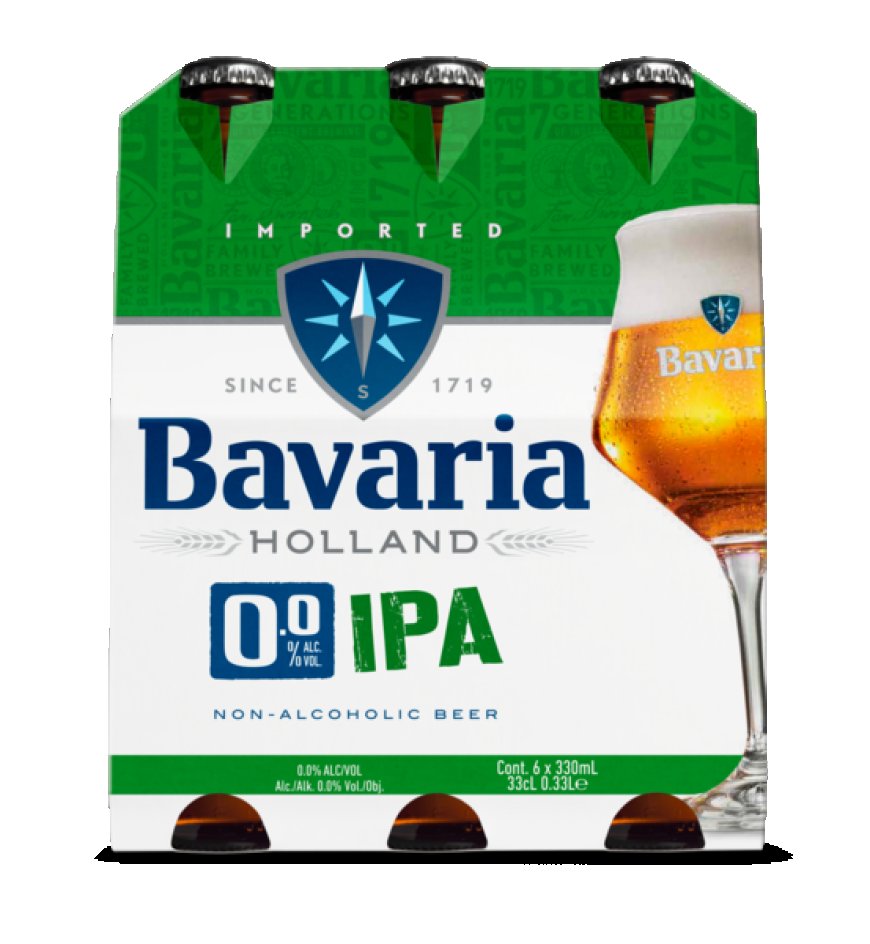 Bavaria 0,0% e Bavaria 0,0% IPA. Il gusto della birra, senza alcool
