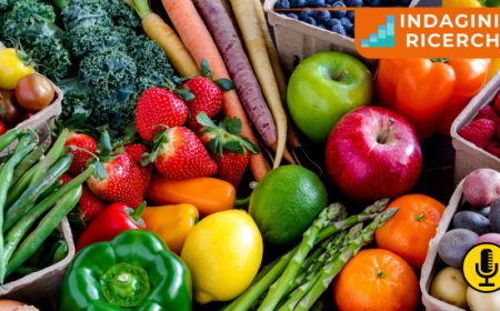 Produzione di frutta e verdura in Europa nel 2022