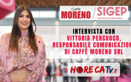 HorecaTv a Sigep 2024: Intervista con Vittoria Percuoco di Caffè Moreno