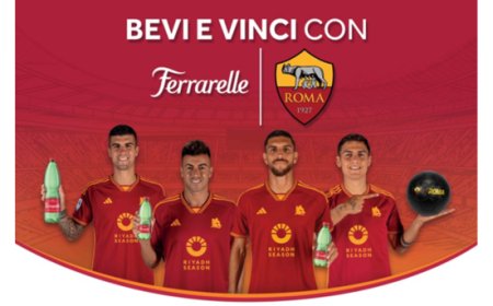 Ferrarelle e As Roma insieme con un esclusivo  concorso a premi