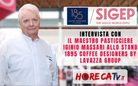 HorecaTv a Sigep 2024: Intervista con il Maestro Iginio Massari allo stand 1895 Coffee Designers by Lavazza
