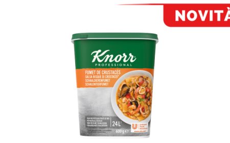 Knorr Professional introduce l'innovativa Salsa Bisque di Crostacei