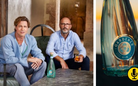 The Gardener, il gin di Brad Pitt che omaggia la Costa Azzurra