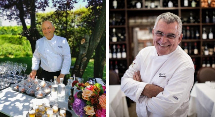 A  Villa Calini menu a 4 mani degli chef Cappotto e Guarneri