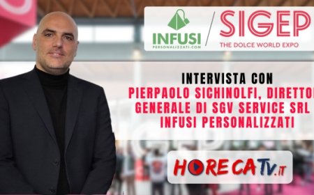 HorecaTv a Sigep 2024: Intervista con Pierpaolo Sichinolfi di SGV Service - Infusi Personalizzati