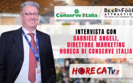 HorecaTv a Beer&Food Attraction 2024: Intervista con Gabriele Angeli di Conserve Italia